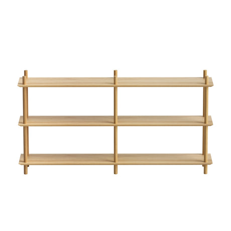Artiss Bookshelf 3 Tiers Bookcase Display Shelves Wooden Storage Stand Rack Pine