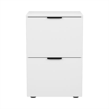 Artiss Filing Cabinet Files Storage Office Shelves File Organiser White 2 Drawer