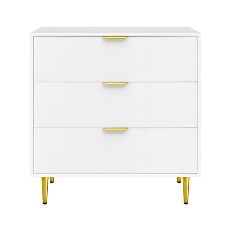 Artiss 3 Chest of Drawers Lowboy Cabinet White