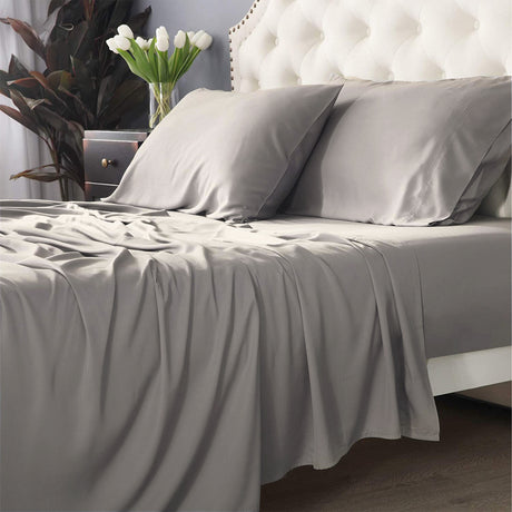 Bamboo Cotton 500 TC Split King Sheet Set by Park Avenue