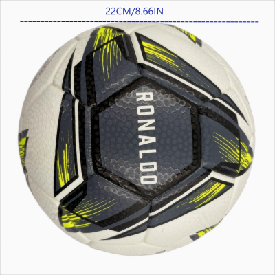 A green devil whirlwind No.5 football, PU fit material, wear-resistant and explosion-proof, including pump+air needle+net bag, Christmas Boxing Day gift,SOCCER