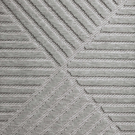 Alpha Outdoor Rug - Light Grey - 80x300