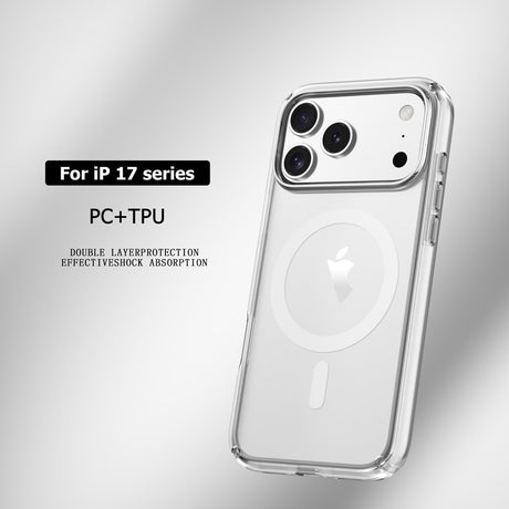 UTIA Ultimake Shockproof Transparent Case Cover With Magnetic Ring for iPhone 17