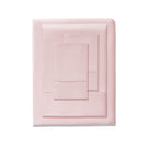 Accessorize 400TC Blush Bamboo Cotton Mega / Super Sheet Set 50cm Wall Super King