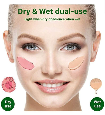 Air Cushion Puff Powder Foundation Makeup Cosmetic Sponge BB CC Cream Face - Rose Red