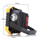 9000Lm Solar Cob Led Light Rechargeable Outdoor Camping Work Torch Flood Lamp Au