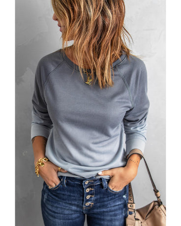 Azura Exchange Ombre Crewneck Long Sleeve Sweatshirt - M