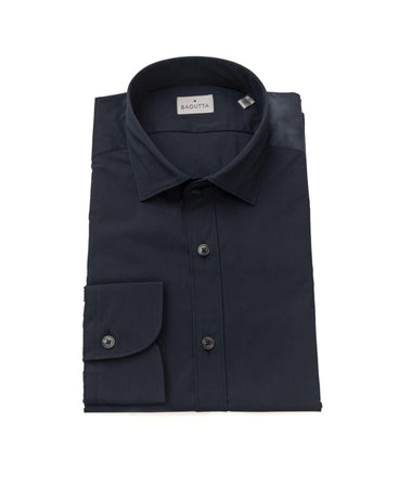 Bagutta Men's Blue Cotton Shirt - L