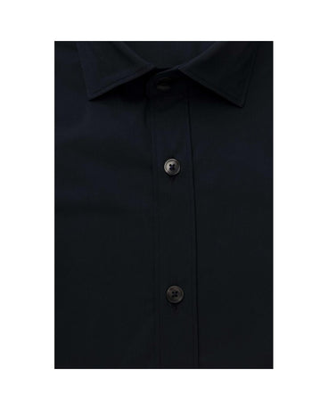 Bagutta Men's Blue Cotton Shirt - L