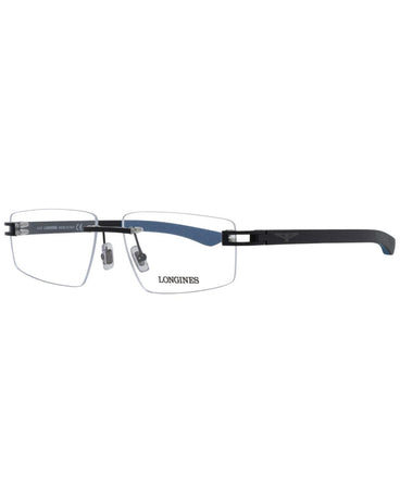 Longines Men's Black Optical Frames - One Size