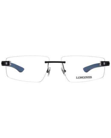 Longines Men's Black Optical Frames - One Size