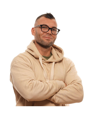 Omega Men's Black Optical Frames - One Size