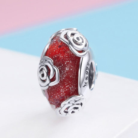 925 Sterling Silver Pure Glass Bead Bracelet Kit