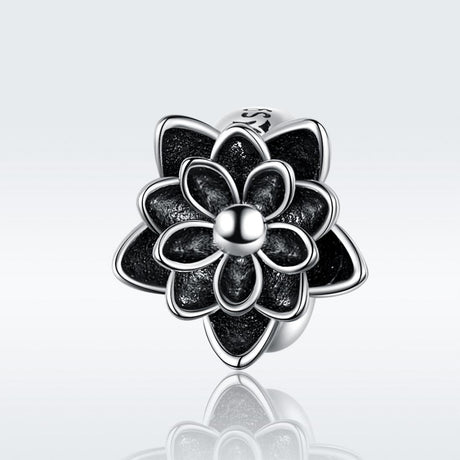 925 Sterling Silver Beaded Bracelet With Lotus Beads