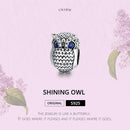 925 Sterling Silver Owl Beads For Diy Bracelets & Necklaces
