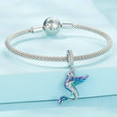 925 Sterling Silver Dragon Bracelet With Zircon Beads