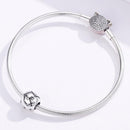 925 Sterling Silver Diy Zodiac Bracelet Beads Constellation Accessories Style - Aquarius