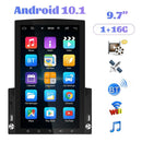 9.7 Inch Vertical Screen Android Car Mp5 Player With Hd 2.5D Glass Standard + 4 Lights Camera