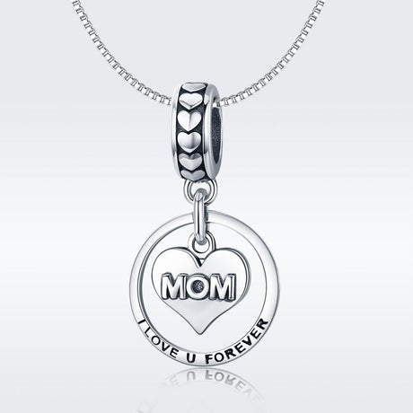 925 Sterling Silver Mothers Love Bead Bracelet Set Perfect For Mother'S Day Style - Bead + Necklace