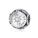 925 Sterling Silver Zodiac Zircon Bead Bracelet / Necklace Set Taurus Style - Taurus