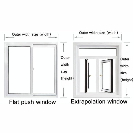 Double-layer Insulation Film for Indoor Windows - Windproof Soundproof Warm - 1.2x0.8m