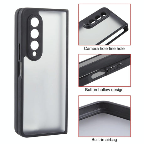 For Samsung Galaxy Z Fold4 5G Matte Tpu Pc Case
