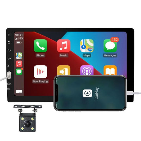 9 Inch Carplay Mp5 Player + 4 Light Camera - Standard Style
