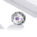 925 Sterling Silver Zodiac Zircon Bead Bracelet / Necklace Set Pisces Style - Pisces