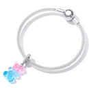 925 Sterling Silver Bear Charm For Bracelet Or Necklace