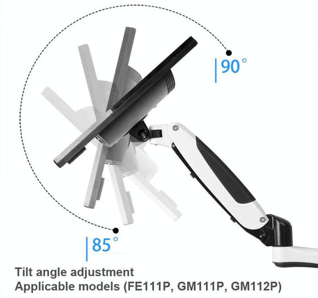 Adjustable Monitor Slide Rail Bracket For Easy Lifting And Rotation