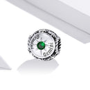 925 Sterling Silver Zodiac Zircon Bead Bracelet / Necklace Set Gemini Style - Gemini