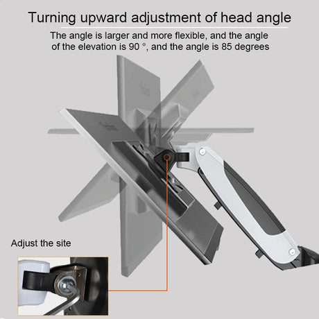 Adjustable Monitor Stand With Rotating Lift Function