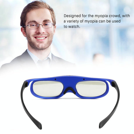 Home Theater 3D Glasses - Active Shutter For Projectors & Tvs