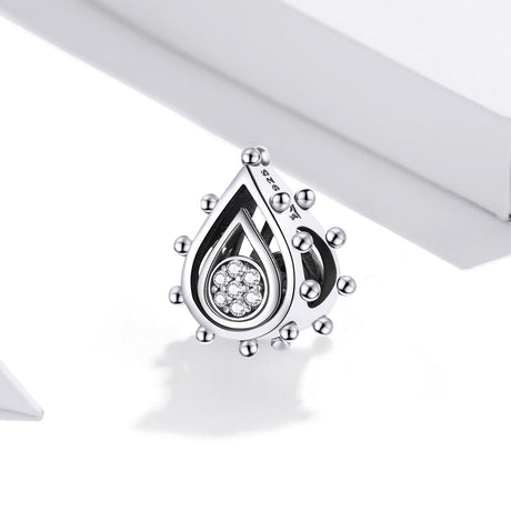 925 Sterling Silver Lotus Bud Beads For Diy Bracelets & Necklaces