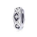 925 Sterling Silver Zircon Beaded Diy Bracelet Beads