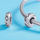 925 Sterling Silver Zircon Beaded Diy Bracelet Beads