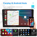 9 Inch Car Android Navigation Screen With Carplay - 2 + 64G Standard + Ahd Camera