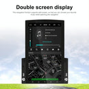 9.7 Inch Vertical Screen Android Car Mp5 Player With Hd 2.5D Glass Navigation And 12-Light Camera