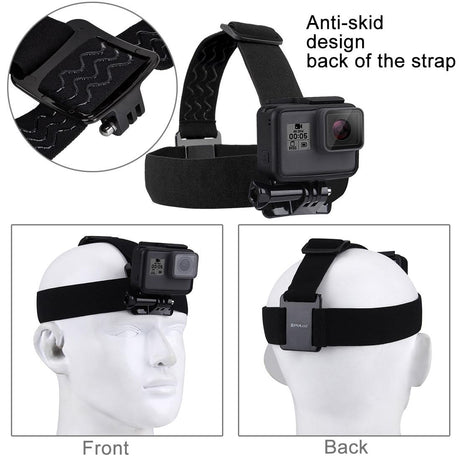 Adjustable Elastic Mount Belt For Action Cameras