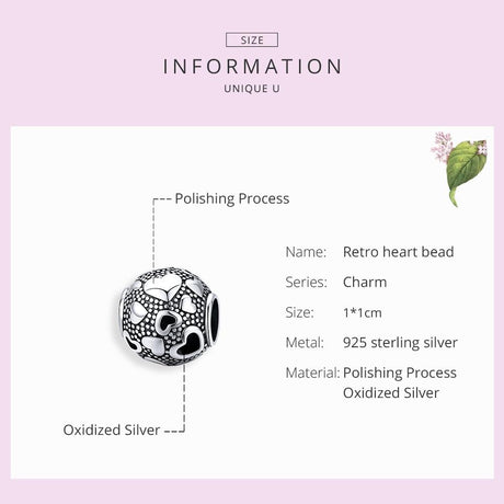 925 Sterling Silver Chic Beaded Bracelet Diy