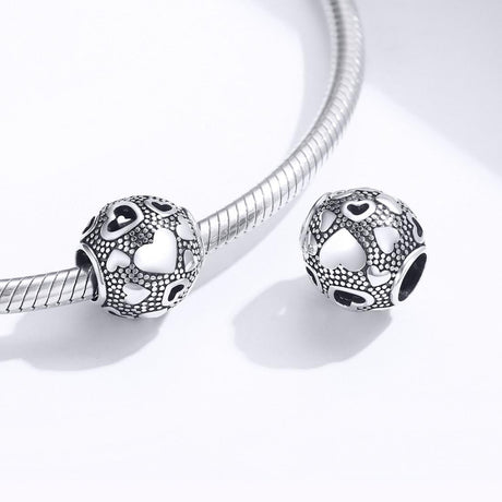 925 Sterling Silver Chic Beaded Bracelet Diy