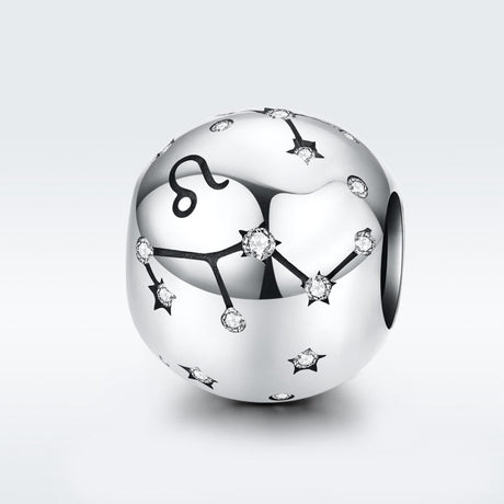925 Sterling Silver Diy Zodiac Bracelet Beads Leo Style - Leo