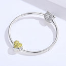 925 Sterling Silver Diy Bracelet Accessories Heart Beads