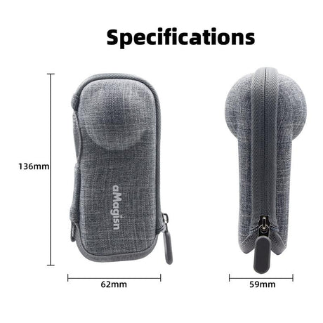 Amagisn Storage Bag For Insta360 X4 - Anti-Scratch Carry Case