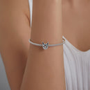 925 Sterling Silver Egyptian Cat God Bead For Diy Bracelet / Necklace