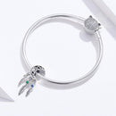 925 Sterling Silver Moon Beaded Bracelet Accessory