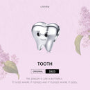 925 Sterling Silver Handmade Tooth Charm For Diy Beaded Accessories