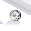 925 Sterling Silver Zodiac Zircon Bead Bracelet / Necklace Set Virgo Style - Virgo