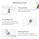 925 Sterling Silver Boho Feather Beads For Diy Bracelets
