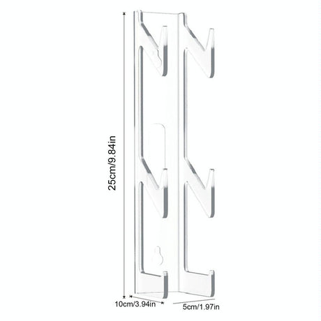 Acrylic Game Controller And Headphone Wall Mount - Set Of 2